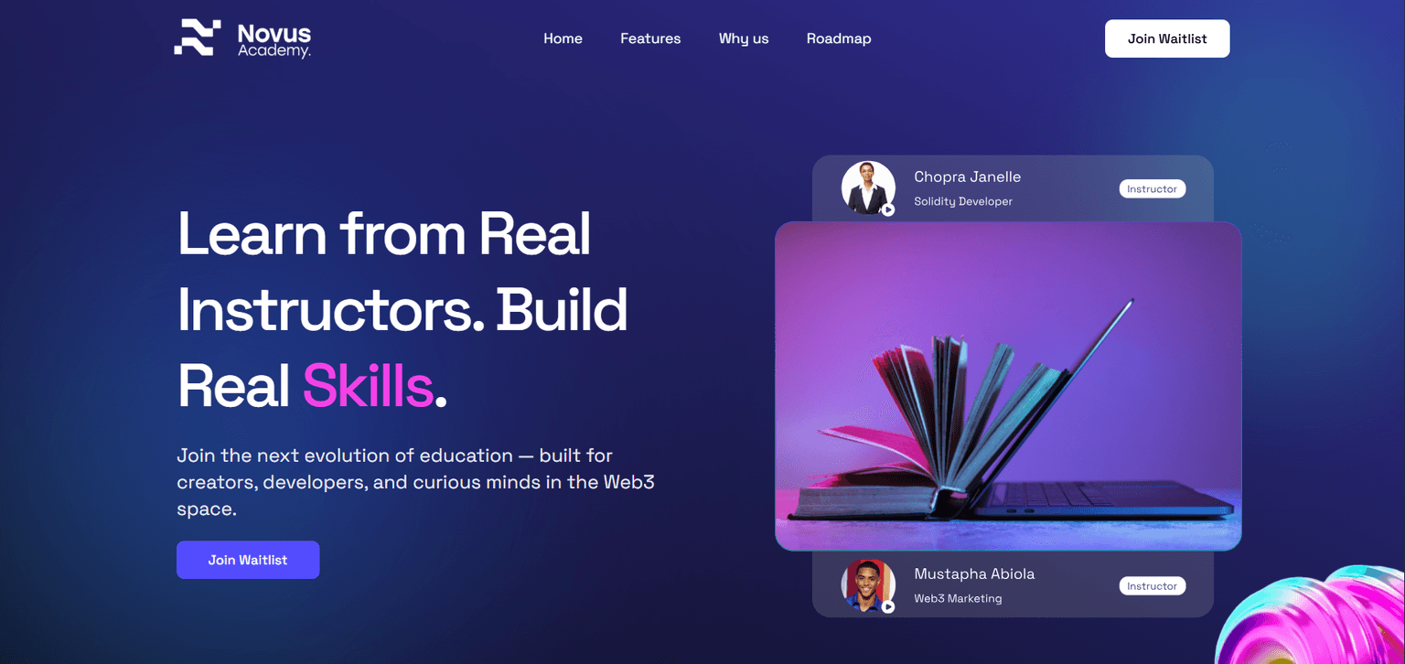 Novus Academy project image